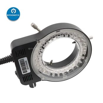 Nastavljiv 56 LED Obroč Svetlobe luč za ostrenje Lučka Z EU /ZDA /VB Plug Za Stereo Mikroskop Objektiv Fotoaparata Lupo 110V-240V Ac