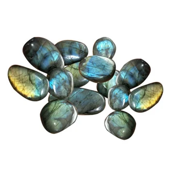 Nova Naravna Kristalna Moonstone Raw Gemstone Polirani Labradorite Obrt Fish Tank Dekorativni Kamen Zdravilni Kamen Ornament