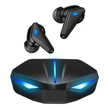 TWS brezžična tehnologija Bluetooth čepkov Gaming Čepkov Nizke Latence Mini Stereo V Uho šport Vodotesne slušalke z 3 Mic