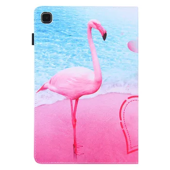 Lep Flamingo Samorog Pokrovček Za Samsung Galaxy Tab S6 Lite Primeru P610 P615 Denarnice Tablični Primeru Za Galaxy Tab S6 Lite Funda