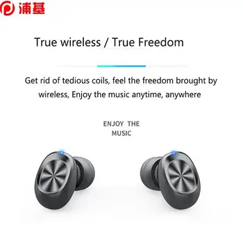 B9 TWS Bluetooth Slušalke Brezžične Slušalke 8D HIFI Šport Z MIC Čepkov Glasbe, Gaming Slušalke Za Xiaomi Huawei Iphone