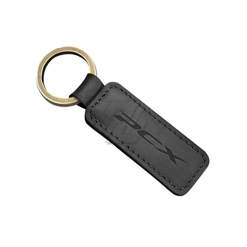 Motorno kolo Keychain Cowhide Key Ring Primeru za Honda PCX 125 150