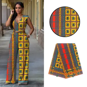 Vosek tkanine Holland resnično visoke kakovosti vosek vbod za šivanje oblačil materialov umetnosti pribor Bombažne tkanine Afriki 6 metrov