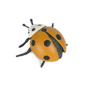 Vroče Simulacije Žuželke, Živali PVC Ladybug Model figuric Zbiranje Miniaturni Spoznavanja Izobraževalne Igrače za Otroke Darilo