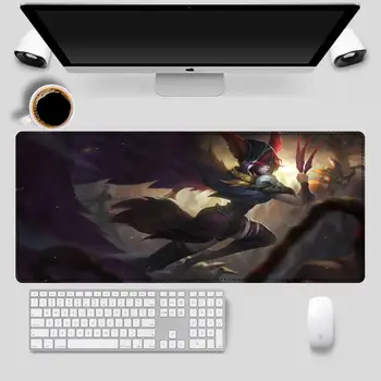 Gume League of Legends Xayah Mouse Pad Prenosni RAČUNALNIK Gamer Mousepad Anime Antislip Mat Tipkovnico Desk Mat Overwatch/CS POJDI