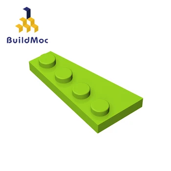 BuildMOC Združuje Delcev 41769 Klin Plat gradniki Deli DIY razsvetlil blok opeke Izobraževalne Igrače darilo