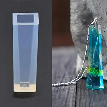 3pcs DIY Tekoče Silikonsko Plesni Smolo Nakit Obesek Plesni Ročno izdelani Okraski Orodja Crystal Design 2021 Nov Design