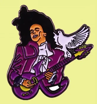 Princ Rogers Nelson Umetnik Purple Rain Ljubezni Simbol emajl pin Dirty Mind Polemike, Pop, R&B, rock Pevec broška