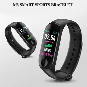 1Pcs Šport Pametna Zapestnica Za M3 Pro Watch Smart Band Za Ženske, Moške Krvni Tlak Zaslon Smart Manšeta Smartwatch Zapestnica