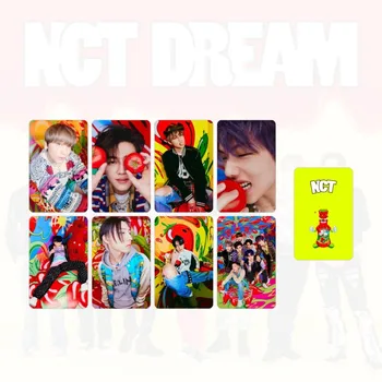 7/8pcs/set Kpop NCT Sanje Photocard za Ljubitelje Collcetion Nov Album Fotografija Kartic Visoke Kakovosti HD