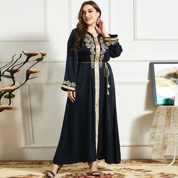 Abaya Dubaju, Turčija, Muslimani Moda Obleko Islam Oblačila Afriške Obleke Za Ženske Vestidos Haljo Arabe Djellaba Femme Musulman