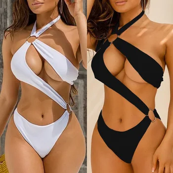 Seksi Bikini Ženske 2021 Kopalke Enodelne Kopalke Ženske Brazilski Kopalke Poletje Plaža Obrabe, Plavanje Obleko Biquini
