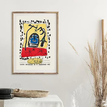 Matisse Povzetek Platno Natisne Sodobno Dekoracijo Doma Miro Slike Na Steni Mansarda brez okvirjev Umetniške Slike za Spalnico