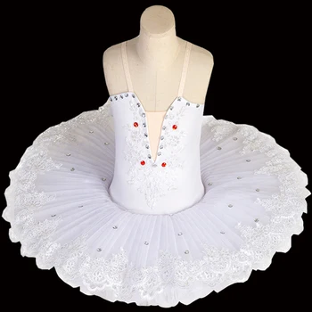 2021 Rdeče Palačinka Balet Tutu Strokovno Odrasle, Otroke, Otroci, Swan Lake Obleka Ženske Balet Ples Kostumi Ballerina Stranka Dekleta