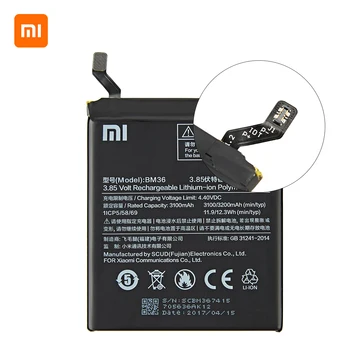 Xiao mi Originalni BM36 3200mAh Baterija Za Xiaomi Mi 5S MI5S M5S BM36 Visoke Kakovosti Telefon Zamenjava Baterije +Orodja