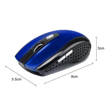 Gaming 2,4 GHz Wireless Mouse USB Sprejemnik Pro Gamer Za Prenosni RAČUNALNIK Namizni Računalnik 6 Gumbi, Optična Miška Miši
