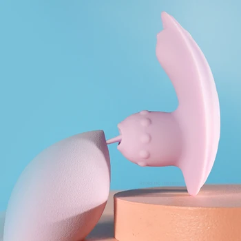 Daljinski upravljalnik Hlačke Jezika Vibrator za Ženske Klitoris Massager Igrača Vaginalne Stimulator Ženska Masturbacija Dildo Seks Stroji