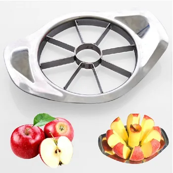 Kuhinja sadja in zelenjave orodja iz Nerjavečega Jekla Apple Rezalnik Slicer Zelenjave, Sadja Orodja Kuhinja Apple Enostavno Cut Rezalnik Slicer