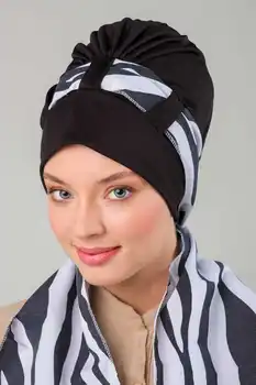 Hidžab Priložnostne Islamska Oblačila Visoke Kakovosti Moda Muslimanskih Turban Ženske Ročno Izdelani Band Lase Abaya Šal Dubaj Turčija Brezplačna Dostava