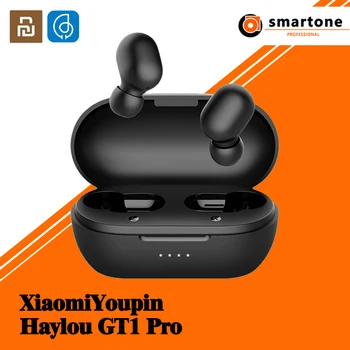Haylou GT1 Pro TWS Bluetooth Slušalke Touch Kontrole Dolgo življenjsko HD Stereo Slušalke IPX5 Šport Neprepustna Za Android in Ios