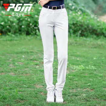 Pgm Golf Hlače Ženske, Visoko Elastična, Mehka Hlače Za Golfist, ki Igrajo Golf Žogo Dame, Oblačila Dihanje Športne Hlače XS-XL