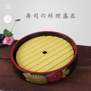 Suši vedro sashimi pladenj suši bazena Japonska chrysanthemum suši vedro jed Japonski slog umetnosti kuhalni pribor ploščo pribor