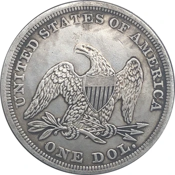 1857 Sedi Liberty Dolarjev KOVANCEV IZVOD