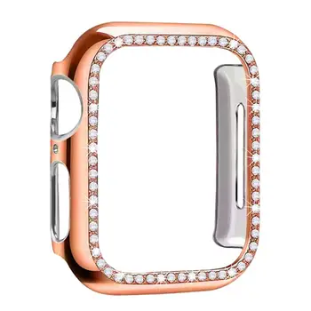 Diamond Odbijača Zaščitni ovitek za Apple ura Zajema Serije 6 SE 54 40 MM Za Iwatch 40 mm Pametna Zapestnica Dodatki