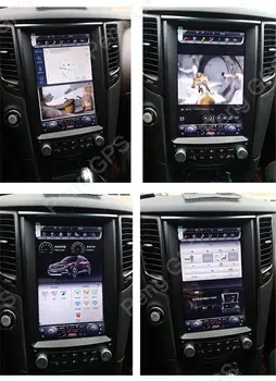 DVD Predvajalnik, GPS Navigacija za Infiniti FX FX25 FX35 FX37 QX70 2007-Avto Večpredstavnostna Enoto Tesla Navpično Zaslon Android Radio
