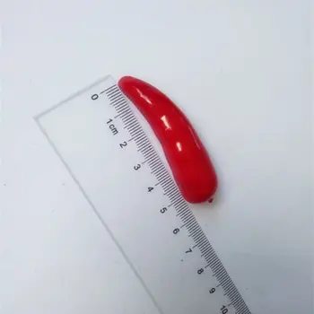 100 kozarcev Realne Veren Umetni Red Hot Chili Poper Simulacije Ponaredek Rastlinskih Zaslon Kuhinja Dekor