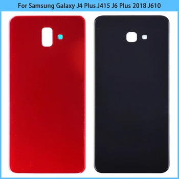 Za Samsung Galaxy J4 Plus J415 Pokrovček Baterije Zadaj Novo Za Samsung Galaxy J6 Plus 2018 J610 Nazaj Stanovanj Primeru Zamenjave