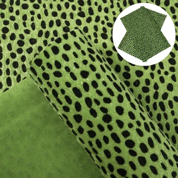20*33 cm Leopard Tiskanja Umetno Sintetičnih Usnje, Tkanine, DIY Lok Vrečko Telefon Kritje Materialnih Doma Dekoracijo,1Yc8092