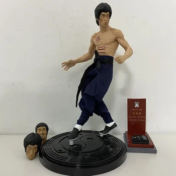 Bruce Lee Dejanje Slika 30 cm 12 Zmaj, Tiger Boja Tri-vodil Pravi Oblačila Vrnitev Velikega Mojstra