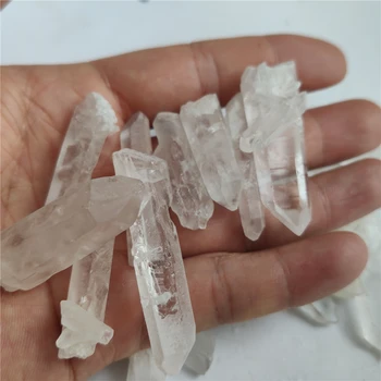 Naravni Beli Kristalni Rock Kamen Točk Wands Vzorcu Obnova Reiki, Minerali Doma Dekoracijo