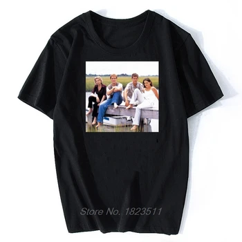 Moški T-shirt Retro Dawsons Creek Cast Tshirt Ženske T Shirt Poletnih O-vratu Bombaža, Kratek Rokav Tees Vrhovi Harajuku
