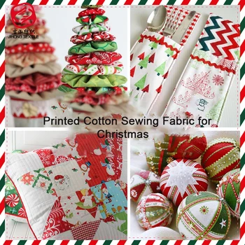 50*50 cm Snežaka Božiček Božič Mozaik Bombažne tkanine Tiskanja Quilting Tkanine za DIY Needlework Ročno bombaž tkiva