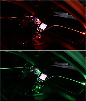 Avto Notranje zadeve Sobne Luči Univerzalno nadzorni Plošči Vrata Vrzel Svetlobni trakovi Dekoracija Žarnice APP/Daljinski upravljalnik RGB LED Prilagodljivo Luči