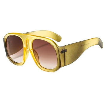 Moda Kvadratnih sončna Očala Ženske Novo Vintage Pisane Steampunk sončna Očala Goggle Moških Retro Punk Očala UV400 Odtenki