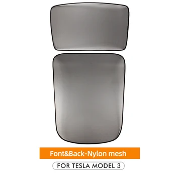 Vxvb Avto Strehe Spredaj Zadaj Dežnik Kritje za Tesla Model 3 2021 pribor strešno Okno Zaslon Odtenek Toplotna Izolacija Očesa Ščit Nova