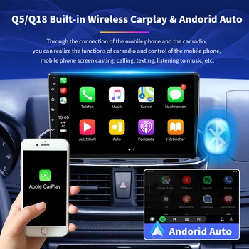 Avto Radio Za Mitsubishi Mirage Attrage 2012-2020 GPS Navigacija Android Auto Radio 2din 2 Din Multimedijski Predvajalnik, WiFi Carplay