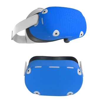 Oculus Quest 2 VR Silikonski VR Čelada Zaščitni Pokrov Gostiteljice Zaščitni Pokrov Za Oculus Quest 2 VR Dodatki