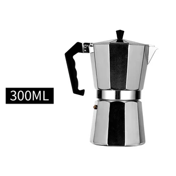 Moka Kavo Pot, ki Aluminija Espresso Kavo Enostaven za Uporabo in Čiščenje Samodejno aparat za Kavo Gospodinjski NIN668