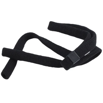 Šport Sunglass Vratu Traku Eyeglass Kabel, Vrvica Za Opaljivanje Tega Imetnika Črna