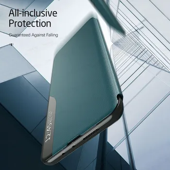 Smart Flip Magnetni Usnjena torbica Za Xiaomi Mi 11 Lite Mi11 Pro Xiomi 11 Svetlobe 11Lite 11Pro Stojalo Shockproof Telefon Zajema Coque