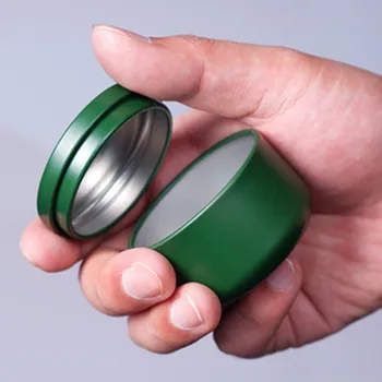 1pcs Pisane Mini Tin Prenosni Zaprti Čaj Posode Kositra Lahko Zeleni Čaj Pakiranje Rezervoar za Shranjevanje Začimb za Čaj, Škatle