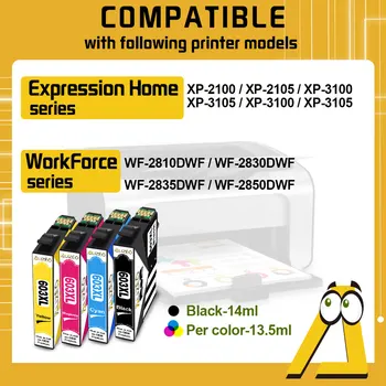 Zamenjava združljiv Za Epson 603 Za Epson 603 XL Kartuša Za Epson Expression Home XP-4100 XP-3100 XP-2100 Tiskalnik