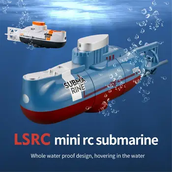 RC Mini Submarino Daljinski upravljalnik Neprepustne Submarino Model Igrača RC Čoln Dirke Igrače, Električni Radijski Daljinski upravljalnik