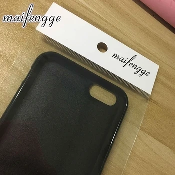 Maifengge Black Jazavičar Pes Primeru Telefon Za iPhone 5 6s 7 plus 8 11 12 Pro X XR XS Max Samsung Galaxy S6 S7 S8 S9 Zadnji Pokrovček