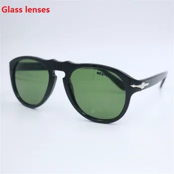 KAPELUS blagovne Znamke sončna očala nova sončna očala rjave, Temno zelene steklene leče za sončna očala z UV zaščito 400 sončna očala