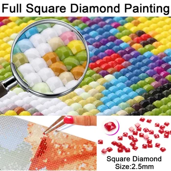 5D Diy Diamond Slikarstvo Risanka Dekle Portret Celoten Kvadratni/Krog Diamond Vezenje Mozaik Kit HD Kakovostnih Ročno izdelanih Izdelkov